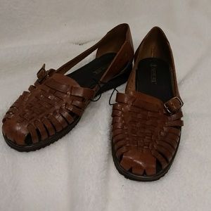 Leather Espadrilles Nature Trek Brazil 7.5 Unworn